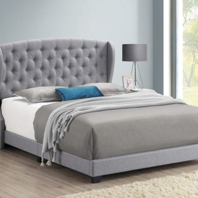 305971Q grey krome bed