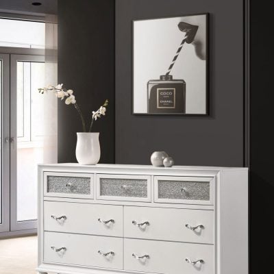 205893 Barzini white dresser