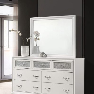 Alternative view of Barzini White & Crystal Dresser