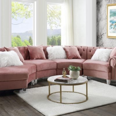 .Ninagold sectional sofa 57360