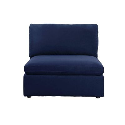 Crosby blue modular sectional sofa