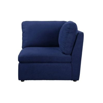 Crosby blue modular sectional sofa