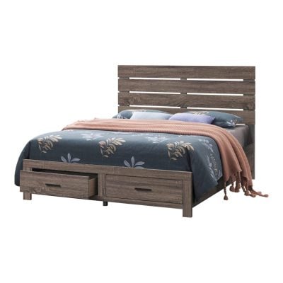 Alternative view of Brantford Barrel Oak Storage Bed