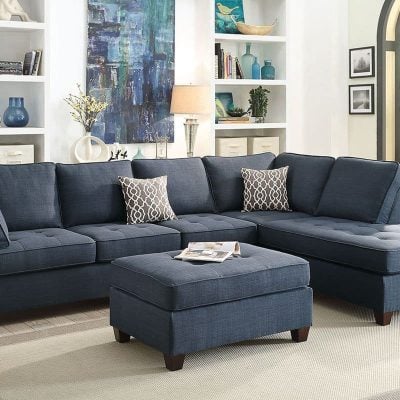 F6989 Poundex sectional sofa