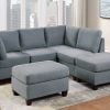 Sectional 1 Gray Modular Sectional Sofa f6484 , f6485 , f6486