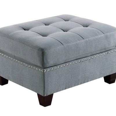 Gray Ottoman