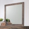 Frederick Rustic Wood Mirror