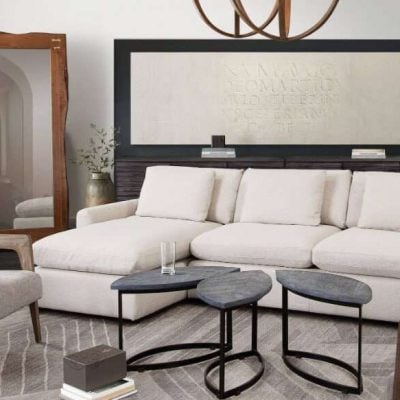 Arcadia 2 pc Reversible Sectional Sofa