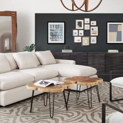 Arcadia 2 pc Reversible Sectional Sofa