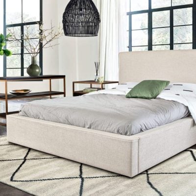 Cloud Bed Sand Upholstery