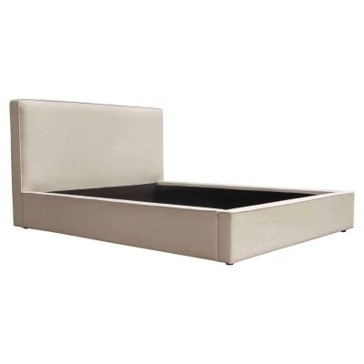 Cloud Bed Sand Upholstery