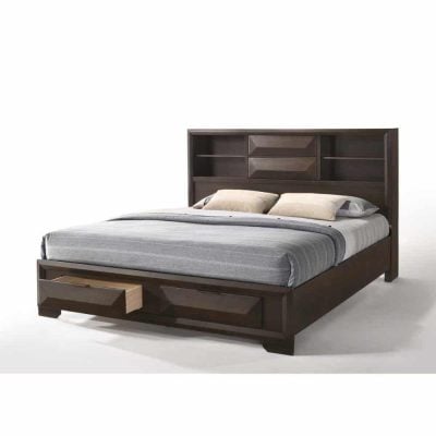 Merveille Storage Bed With Shelves