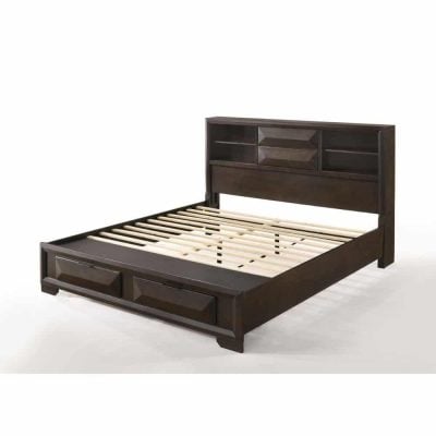Merveille Storage Bed With Shelves