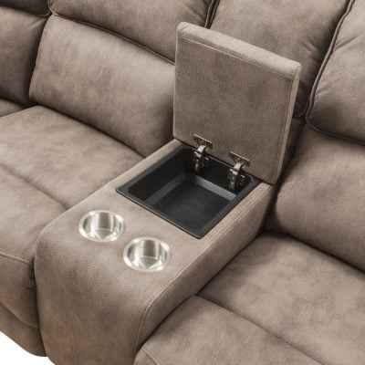 Alternative view of Olwen Power Reclining Sectional Sofa