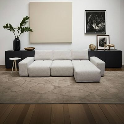 Jazz Modular Sectional Sofa With Adjustable Headrest