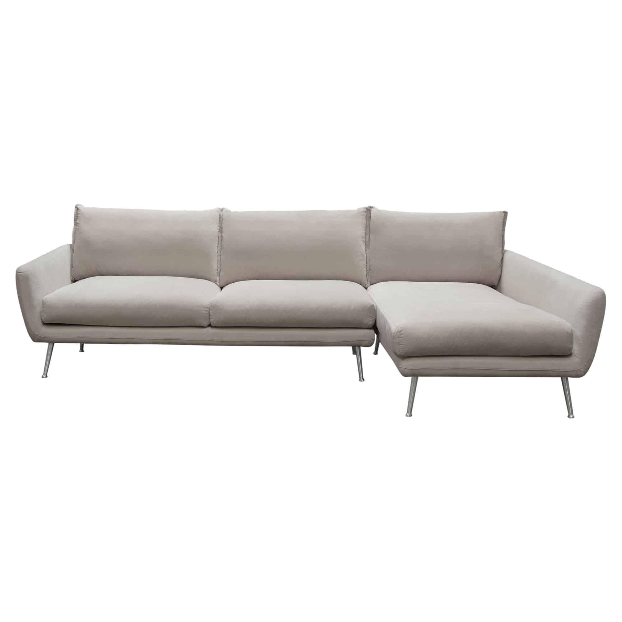 Vantage Feather Down Sectional Sofa By Diamond Sofa