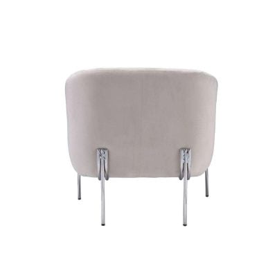 Carlson Velvet & Gold Chair