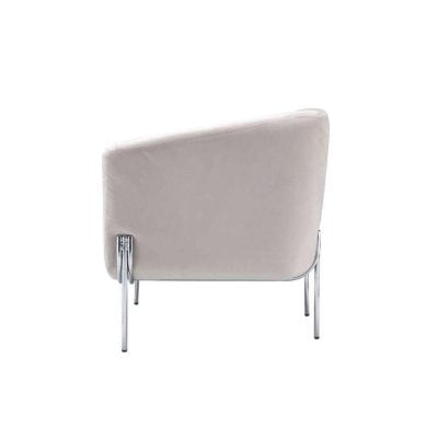 Carlson Velvet & Gold Chair