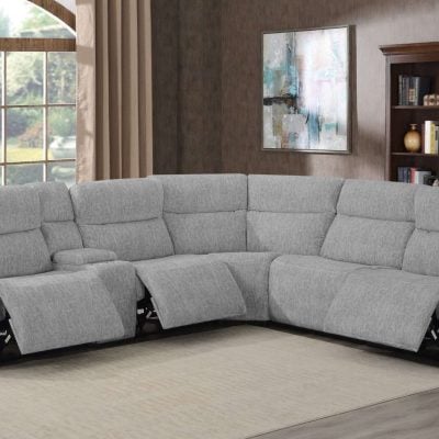 Wagner Grey Reclining Sectional Sofa 609510PP