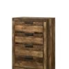 Morales Rustic Wood Chest