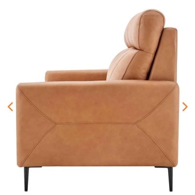 Huxley Brown Leather sofa EEI-4561-TAN