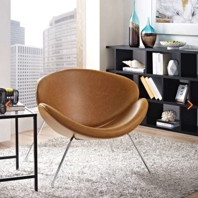 Modern Nutshell Chair EEI-809-TAN