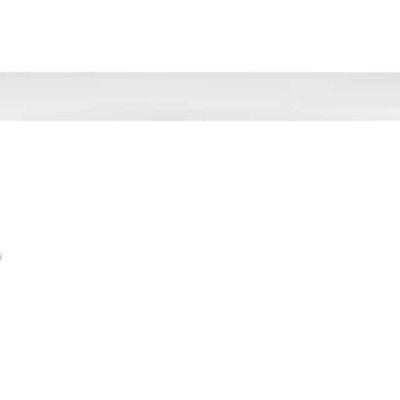 Sector Silver And White Dining Table