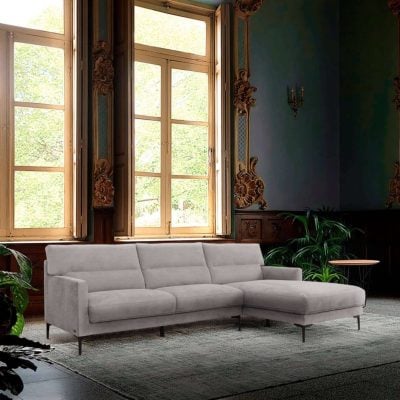 Divani Casa Paraiso gray sectional