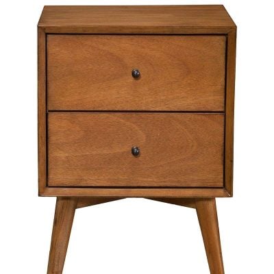Flynn Acorn Wood Nightstand