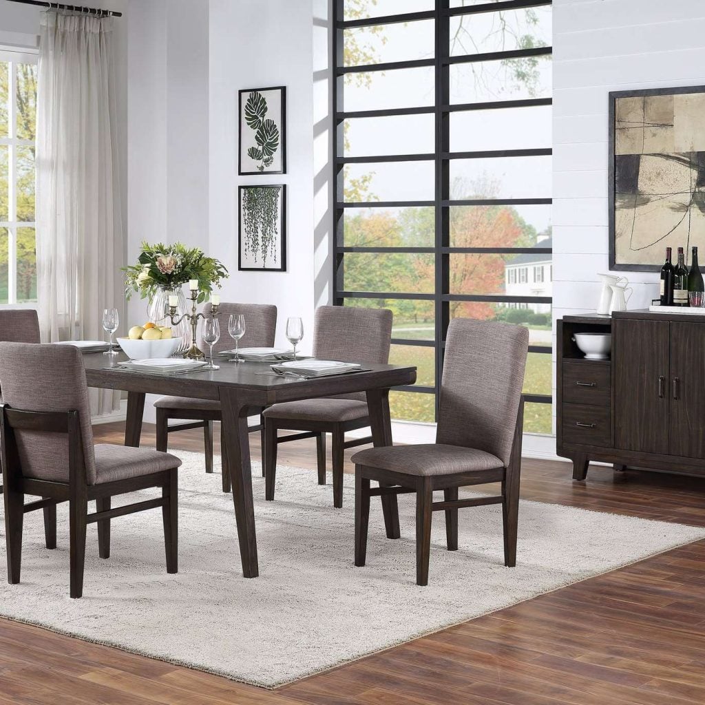 Olejo Solid Pine Wood Dining Set