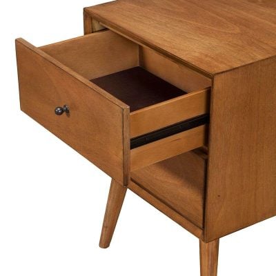 Flynn Acorn Wood Nightstand