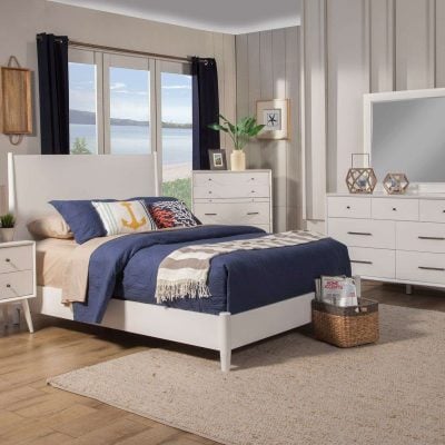 Flynn White Bedroom Furniture