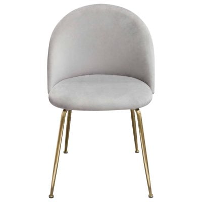 Lilly gray chair by diamond sofa