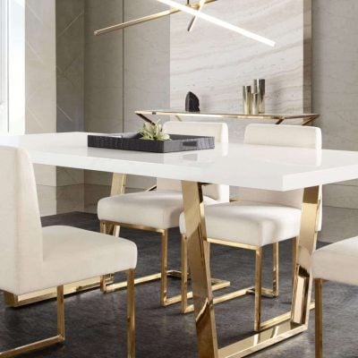 Mirage Dining Set by Diamond Sofa