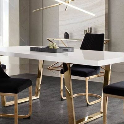 Mirage Dining Set by Diamond Sofa