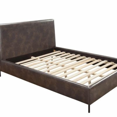 Sophia Gray Leather Bed