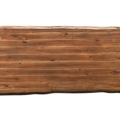 Live Edge Solid Acacia Wood Dining Set table