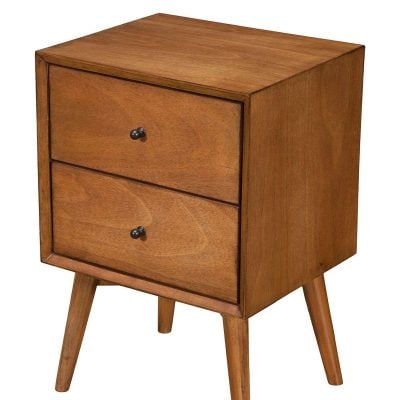 Flynn Acorn Wood Nightstand