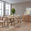 Aiden Solid Pine Wood Dining Set