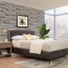 Sophia Gray Leather Bed