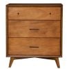 Flynn Acorn Wood 3 Drawer Chest