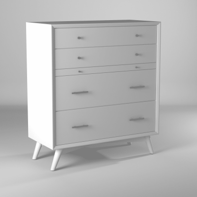 Flynn White Bedroom Furniture