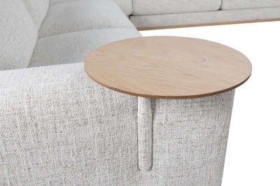 Donovan Sectional Sofa With Table - Image 2