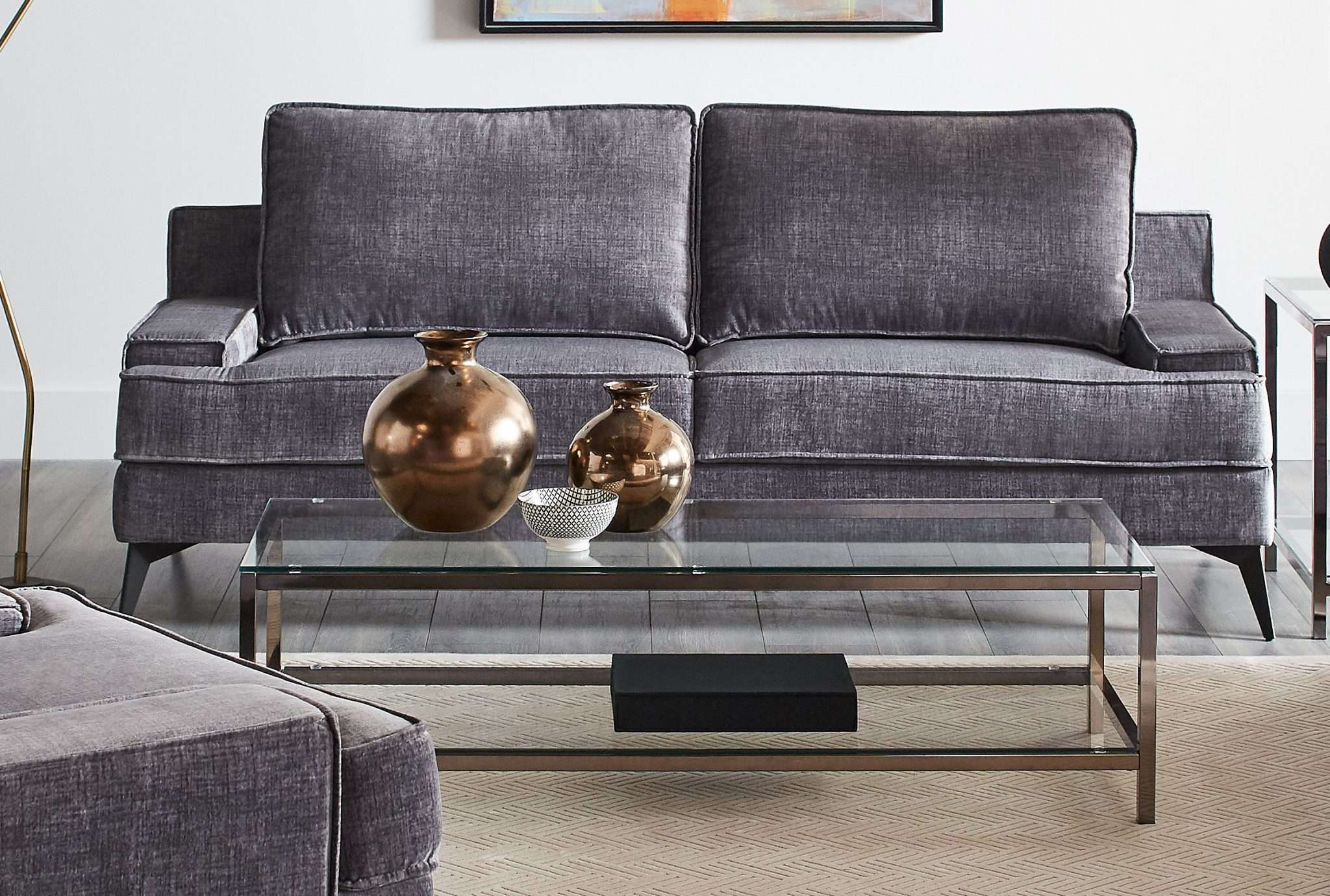 Mattie Charcoal Sofa set By Coaster