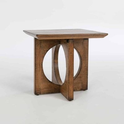 Hollie Solid Pine Wood Side Table 51031142