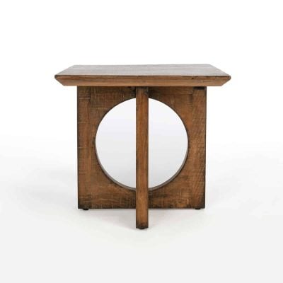 Hollie Solid Pine Wood Side Table 51031142