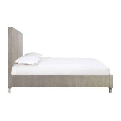 Argento Oak Wood Bed