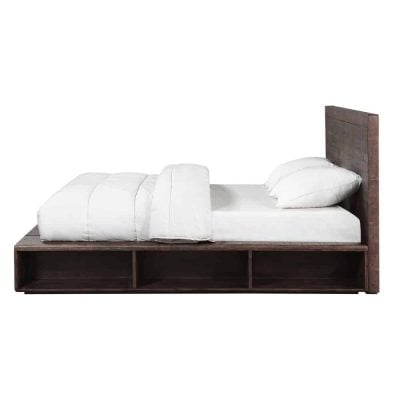 Mckinney Pine Wood Storage Bed