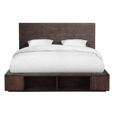 Mckinney Pine Wood Storage Bed