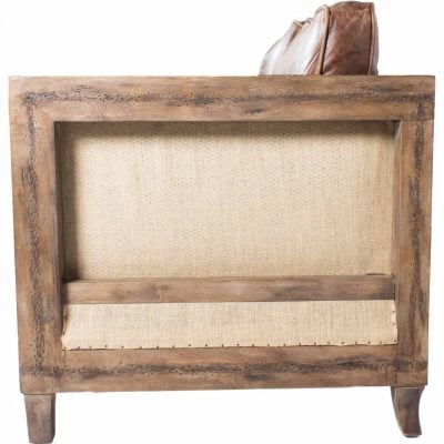 Darlington Top Grain Grazed Brown Leather Sofa